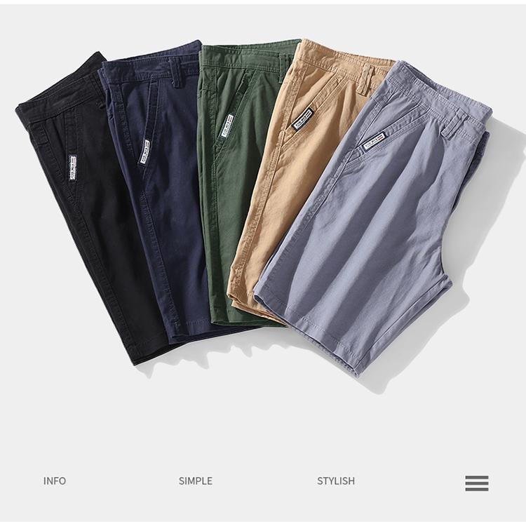 ハーフパンツ ショートパンツ 半ズボン 短パン メンズ おしゃれ ワンポイント スリム スタイリッシュ柔らかい ウォッシュ加工 夏 | ホームアイホーム | 07