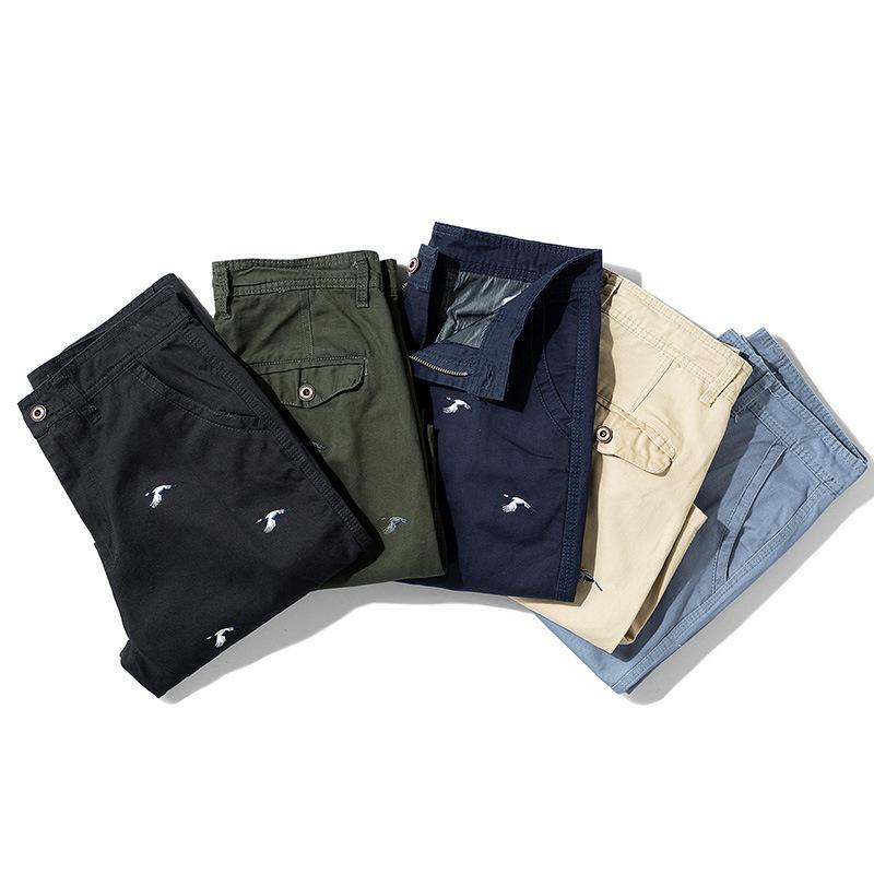 ショートパンツ メンズ 半ズボン 夏 短パン 鶴模様の刺繍入り ハーフパンツ おしゃれ スリム スタイリッシュ 柔らかい ウォッシュ加工済み カジュアル | ホームアイホーム | 07