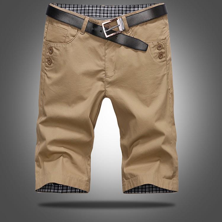 ショートパンツ メンズ スリム 無地 ストレート カジュアルビジネス対応 夏 カラフル | ホームアイホーム | 10