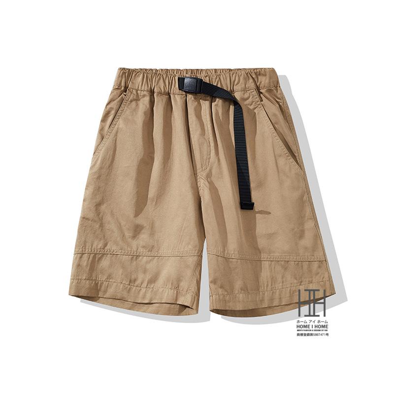 ショートパンツ メンズ 接触冷感 涼感 冷感 短パン ベルト付き イージーパンツ ゴムウェスト アウトドア クライミングパンツ ハーフパンツ 膝上 おしゃれ | ホームアイホーム | 17