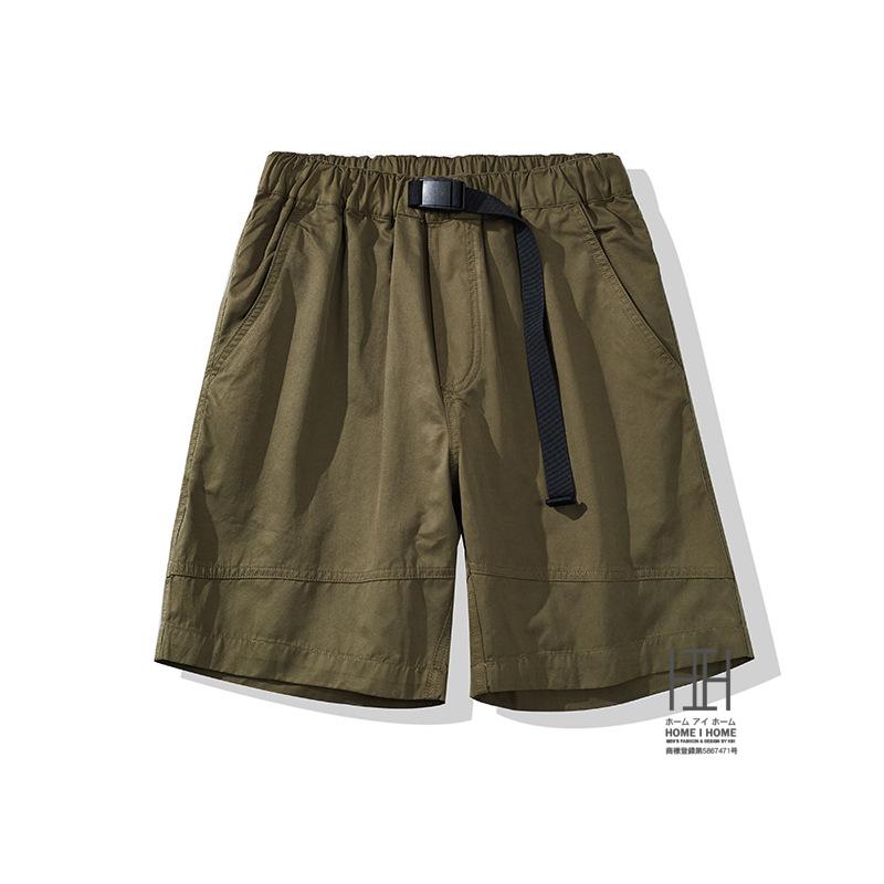 ショートパンツ メンズ 接触冷感 涼感 冷感 短パン ベルト付き イージーパンツ ゴムウェスト アウトドア クライミングパンツ ハーフパンツ 膝上 おしゃれ | ホームアイホーム | 19