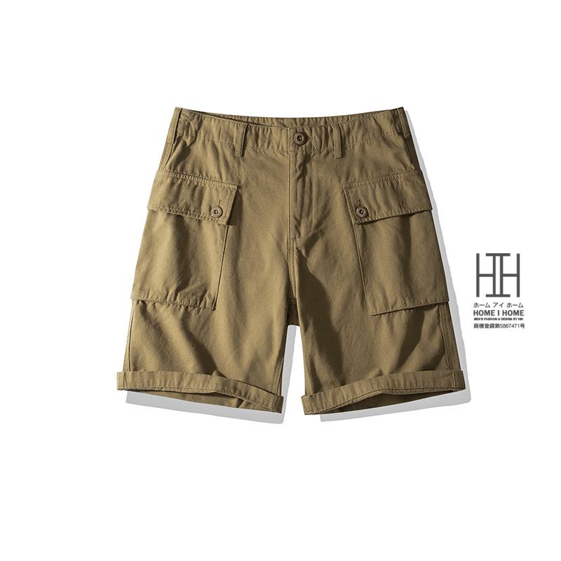ショートパンツ メンズ ハーフパンツ 短パン カーゴショーツ YKK ジッパー 大容量ポケット 綿100 アウトドア おしゃれ 軍事 耐久性 大きいサイズ キャンプ 登山 | ホームアイホーム | 06