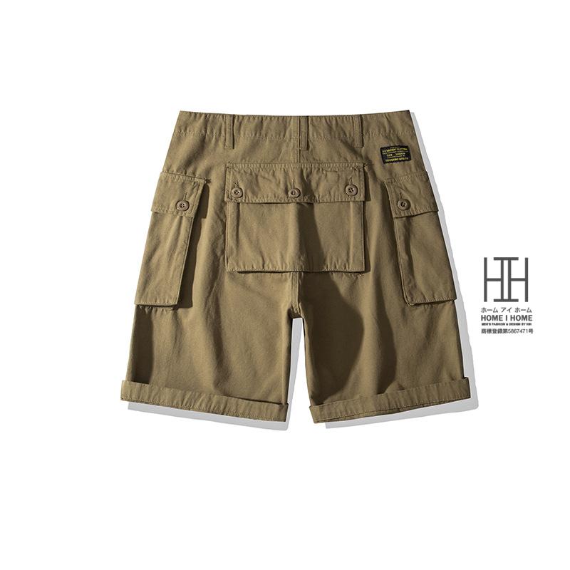 ショートパンツ メンズ ハーフパンツ 短パン カーゴショーツ YKK ジッパー 大容量ポケット 綿100 アウトドア おしゃれ 軍事 耐久性 大きいサイズ キャンプ 登山 | ホームアイホーム | 07