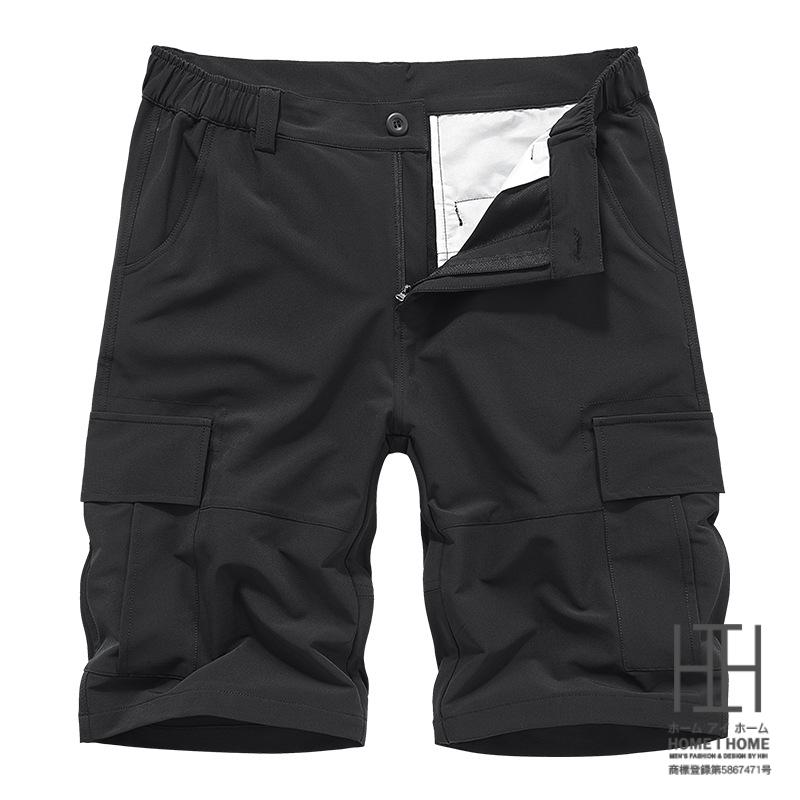 ハーフパンツ メンズ ゆったり 吸湿 透湿 速乾 ストレッチ イージーパンツ 短パンメンズ ショートパンツ ゴムウェスト 半ズボン メンズパンツ 夏 サマー | ホームアイホーム | 01
