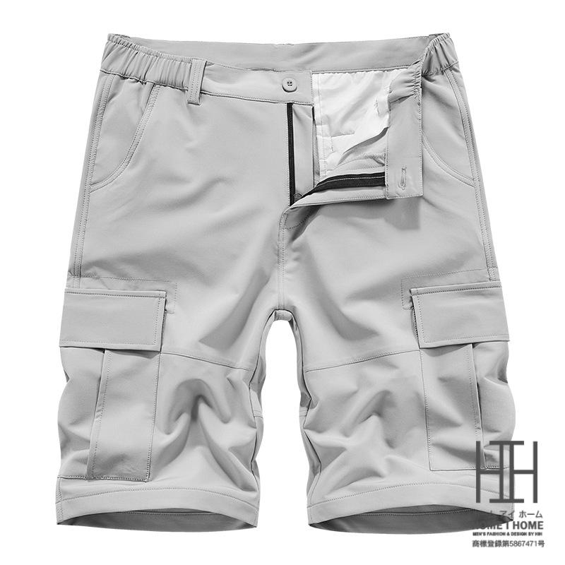 ハーフパンツ メンズ ゆったり 吸湿 透湿 速乾 ストレッチ イージーパンツ 短パンメンズ ショートパンツ ゴムウェスト 半ズボン メンズパンツ 夏 サマー | ホームアイホーム | 05