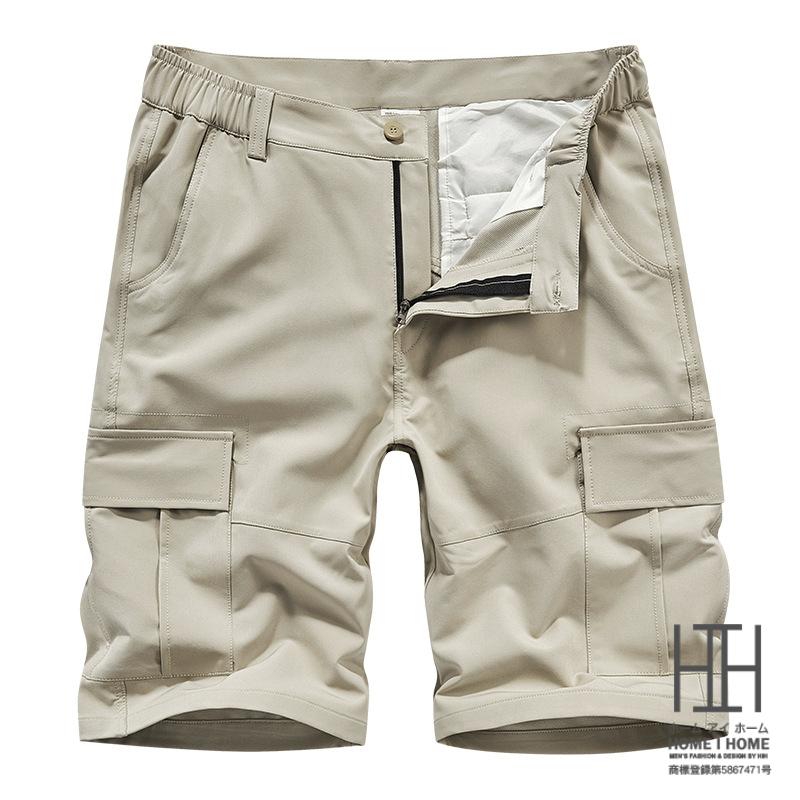 ハーフパンツ メンズ ゆったり 吸湿 透湿 速乾 ストレッチ イージーパンツ 短パンメンズ ショートパンツ ゴムウェスト 半ズボン メンズパンツ 夏 サマー | ホームアイホーム | 02