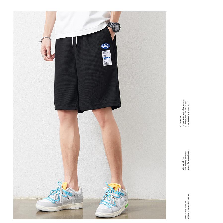 ハーフパンツ メンズ ショートパンツ 無地 ワッフル生地 スウェットパンツ ジャージ ゆったり スポーツ リラックス 夏 | ホームアイホーム | 14