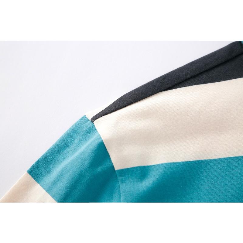 ゴルフウェア ポロシャツ メンズ ビジポロ 半袖 カラー配色 ボーダー柄 父の日 ビジネス 夏シャツ トップス テニス スポーツ カジュアル 仕事着 | ホームアイホーム | 08