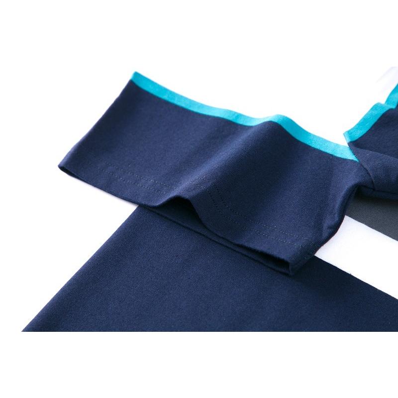 ビジポロ ポロシャツ 半袖 メンズ ボーダーシャツ おしゃれ カラー配色 きれいめ 通勤 カジュアル スポーツ ゴルフ トップス スリム コットン ストレッチ | ホームアイホーム | 11