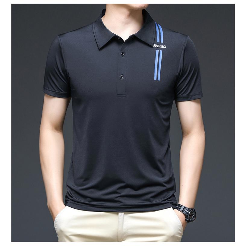 ポロシャツ ゴルフ 半袖 メンズ ワンポイント 吸汗速乾 ゴルフウェア ストレッチ トレーニング フィットネス アウトドア 涼しい スポーツ おしゃれ 春夏 シャツ | ホームアイホーム | 09