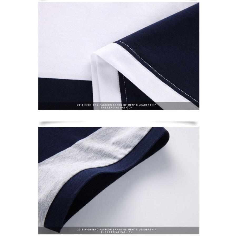 ポロシャツ 半袖 ボーダー メンズ 英字 カジュアル 刺繍 通気性 ゴルフウェア ポロ 涼しい 夏 | ホームアイホーム | 13