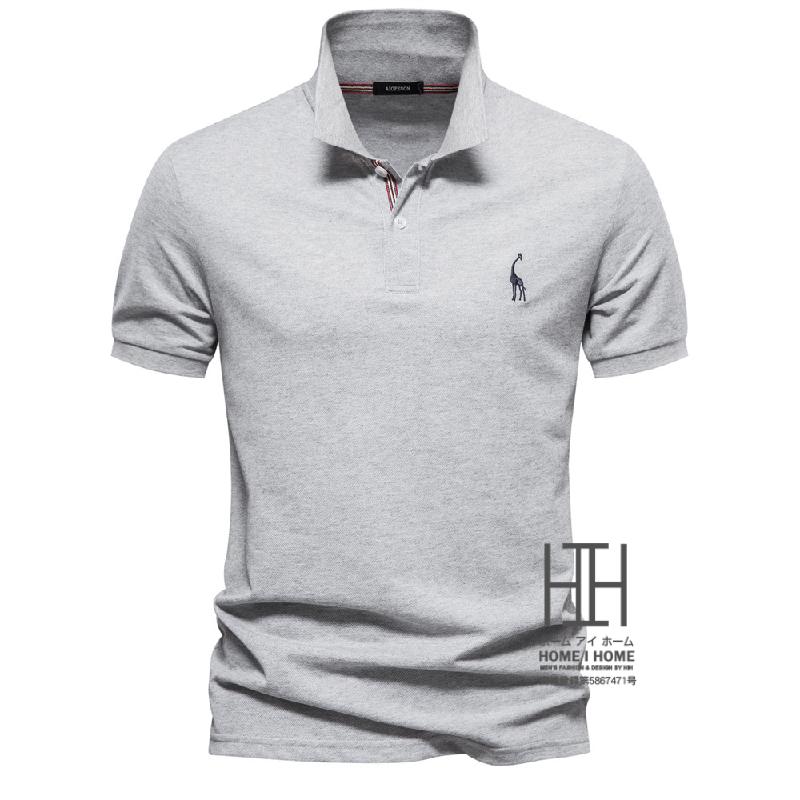 ポロシャツ メンズ 半袖 大きいサイズ ボタンダウン ゴルフ 立ち襟 刺繍入り ワンポイント おしゃれ アメカジ スポーツ カジュアル サマー 夏 夏服 トップス | ホームアイホーム | 04