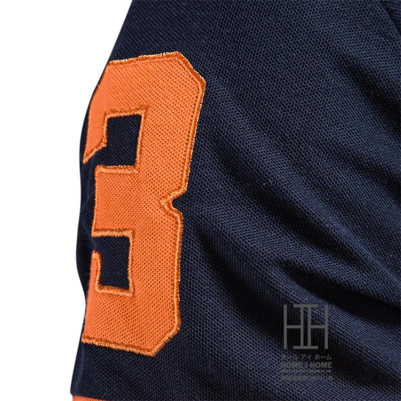 ポロシャツ メンズ 半袖 ボタンダウン ゴルフ 刺繍入り ワンポイント おしゃれ カラー配色 ビジポロ 大きい スポーツ カジュアル サマー 夏 夏服 トップス | ホームアイホーム | 11