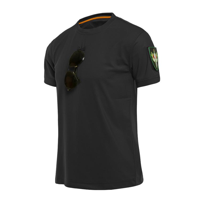 ジム Tシャツ ミリタリー系 メンズスポーツウェア 吸汗速乾 半袖tシャツ 通気 シンプル 無地 クルーネック アウトドア アミー トレーニング | ホームアイホーム | 03