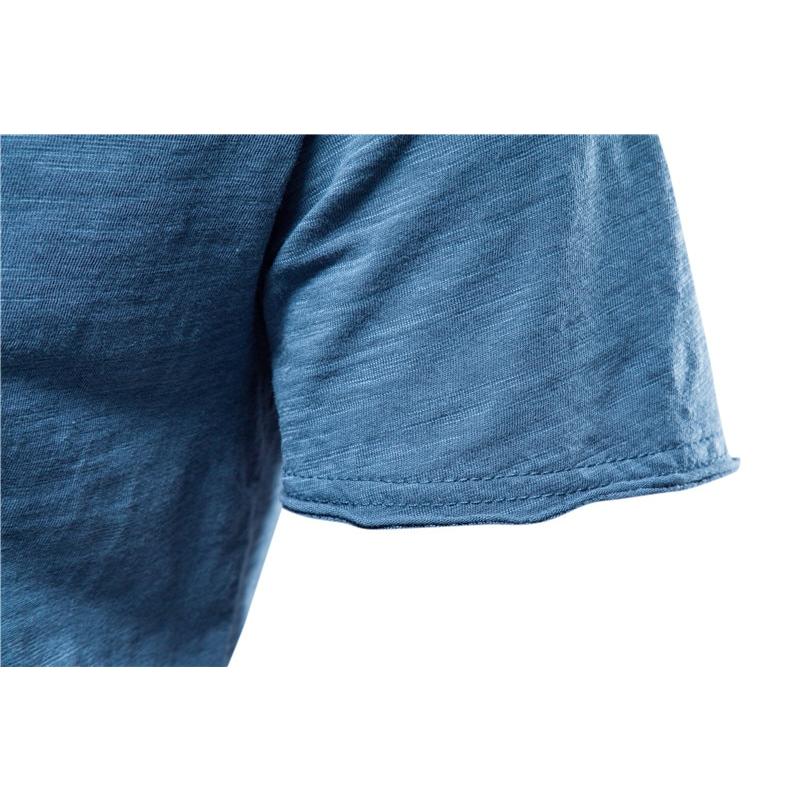 Vネック Tシャツ 半袖 メンズ 竹レーヨン シンプル 涼しい 無地 プルオーバー 夏 竹素材 バンブーレーヨン トップス 男性 インナー オールシーズン | ホームアイホーム | 15