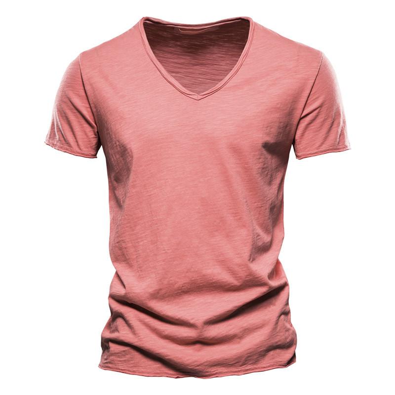 Vネック Tシャツ 半袖 メンズ 竹レーヨン シンプル 涼しい 無地 プルオーバー 夏 竹素材 バンブーレーヨン トップス 男性 インナー オールシーズン | ホームアイホーム | 06