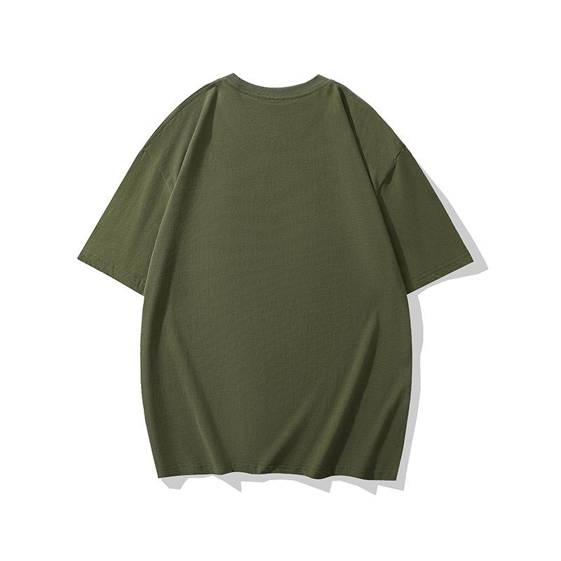 tシャツ メンズ シンプル 胸ポケットつき 刺繍 綿素材 着心地良い 通気 吸汗 トップス カジュアル ユニセックス カレッジ アメカジ 夏 | ホームアイホーム | 06