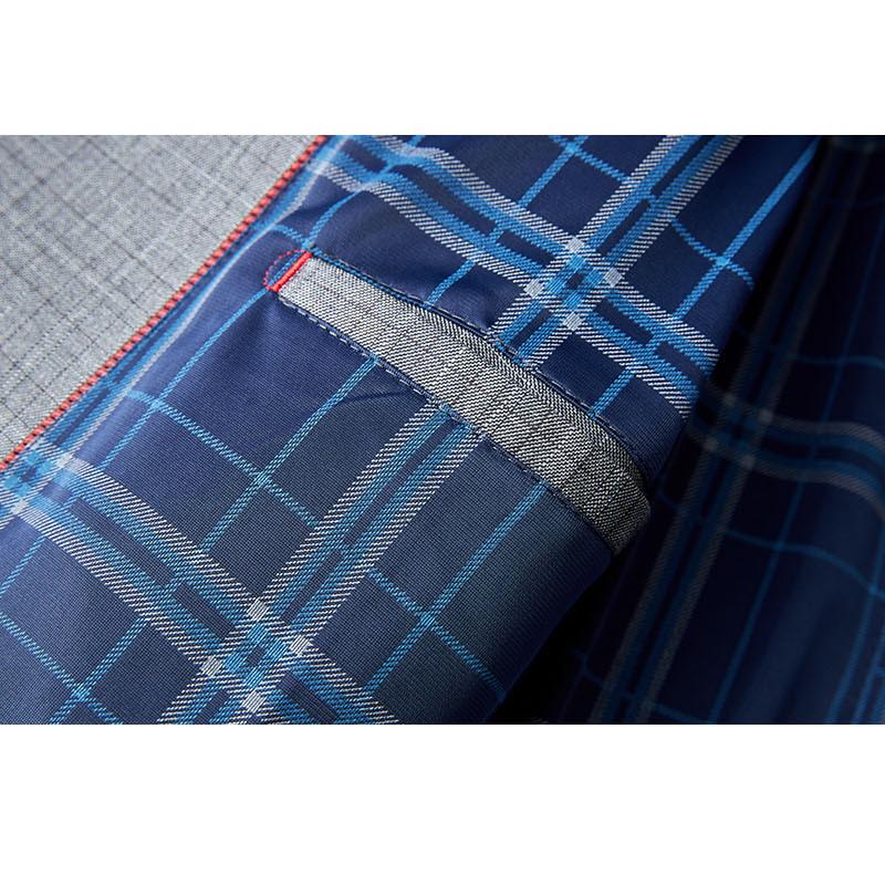 ステンカラーコート メンズ ビジネスコート チェック ミドル丈 シンプル 膝上 きれいめ 通勤 仕事 オフィス 50代 60代 アウター 冬 秋 春 | ホームアイホーム | 14