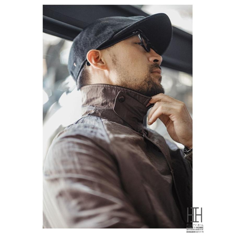 ハンティングロングコート ステンカラーコート メンズ ミドル丈 ナイロンジャケット 軽量 おしゃれ 大きいサイズ ビジネスコート ロングコート カジュアル 秋 冬 | ホームアイホーム | 08