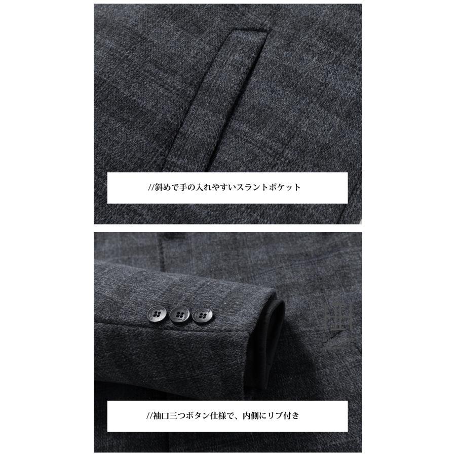 ステンカラーコート メンズ ウールコート 秋 冬 春 ダウンコート ダウンライナー ウール混 防寒 中綿ダウン ライナー 取り外し可 大きいサイズ バルカラーコート | ホームアイホーム | 09