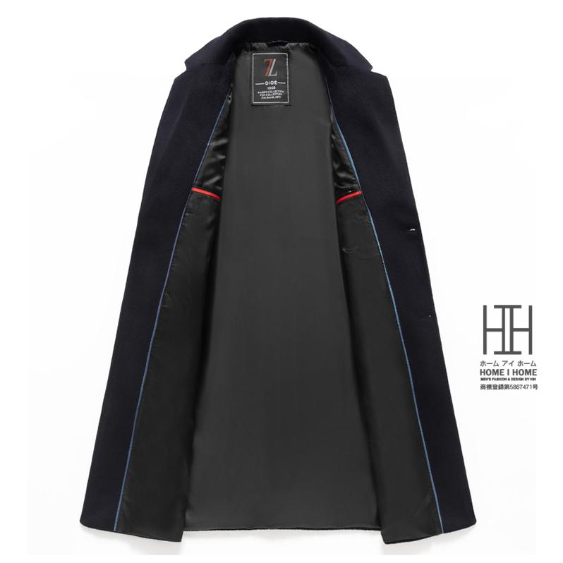 チェスターコート メンズ ロングコート ビジネス ウール混 アウター コート ビジネスコート 通勤 ロング ウールコート 細身 スリム 暖かい 秋服 冬服 ロング丈 | ホームアイホーム | 04