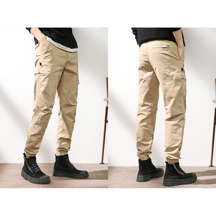 ジョガーパンツ テーパードパンツ 英文字 メンズ 刺しゅう入り きれいめ 多ポケット ストレッチ 綿パンツ 作業ズボン アウトドア ワーク カーゴパンツ | ホームアイホーム | 11