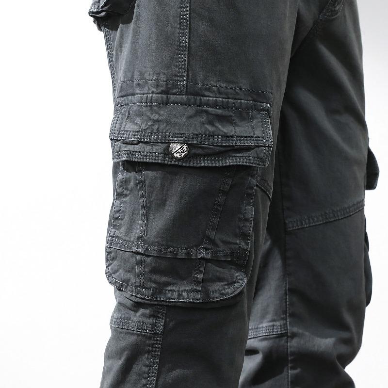 ワークパンツ カーゴパンツ メンズ ボトムス ストレート 多ポケット 立体的ポケット綿パンツ 丈夫 作業ズボン アウトドア カッコイイ パンツ | ホームアイホーム | 11