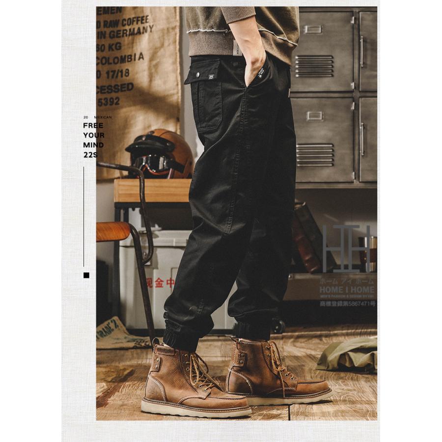 ジョガーカーゴ カーゴパンツ メンズ 綿パン ストレッチ 春 秋 冬 ポケット カジュアル 人気 おしゃれ ウエストゴム アウトドア オフィス ジョガーカーゴパンツ | ホームアイホーム | 12