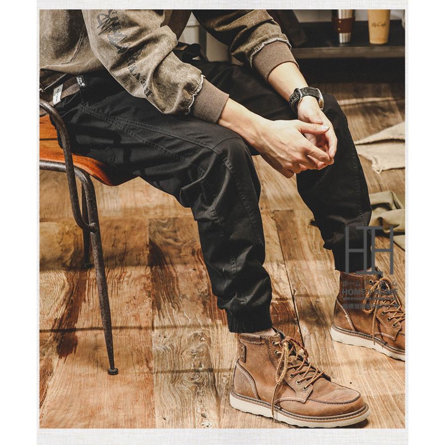 ジョガーカーゴ カーゴパンツ メンズ 綿パン ストレッチ 春 秋 冬 ポケット カジュアル 人気 おしゃれ ウエストゴム アウトドア オフィス ジョガーカーゴパンツ | ホームアイホーム | 14