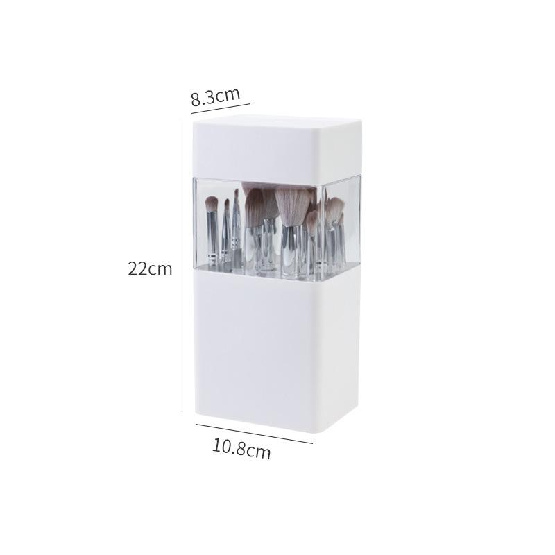 メイクブラシ収納 透明 卓上 旅行 筆入れ 防塵 大容量 乾燥スタンド 収納ボックス メイクブラシ収納ケース 化粧ブラシ メイクボックス メイクブラシケース | ホームアイホーム | 11
