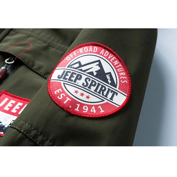 マウンテンパーカー メンズ フード付き ミリタリー系 フード取り外し可能 マンパー シンプル ミリタリージャケット | ホームアイホーム | 13