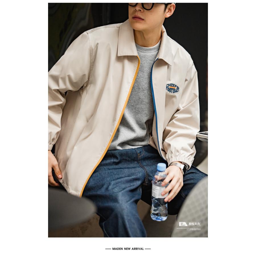 コーチジャケット メンズ レディース ナイロンジャケット オーバーサイズ 大きいサイズ ワンポイント おしゃれ 透湿 防水 撥水 防風 ミリタリー ブルゾン | ホームアイホーム | 17