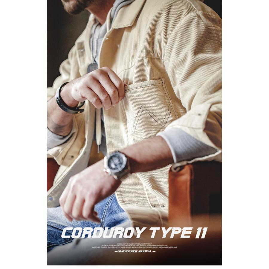 コーデュロイジャケット シャツジャケット カバーオールジャケット メンズ ワーク typeII JACKET アメカジ 大きいサイズ コール天 ジャンパー 暖か 秋 冬 | ホームアイホーム | 03