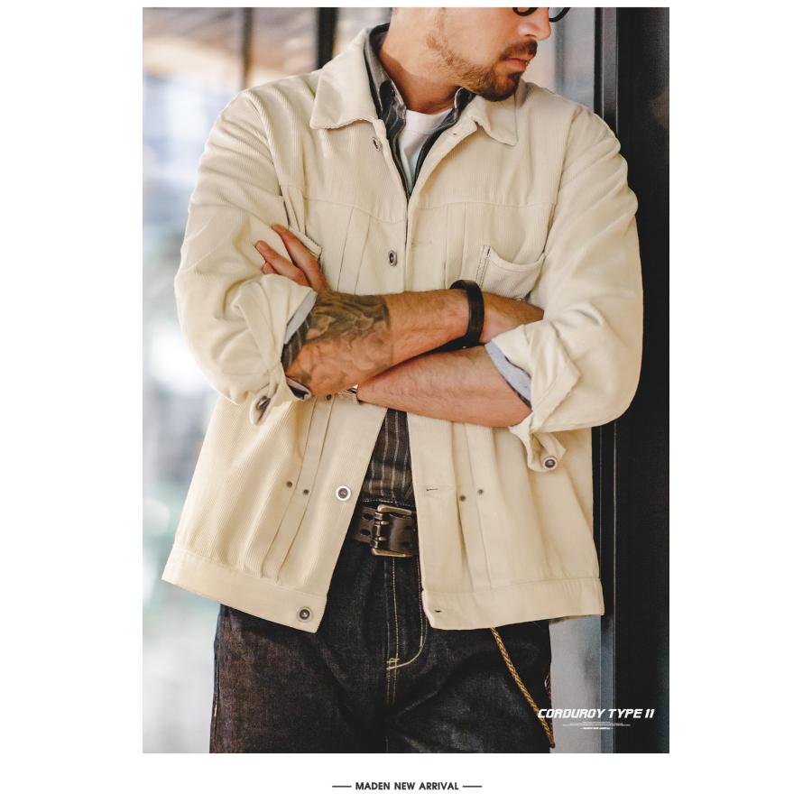 コーデュロイジャケット シャツジャケット カバーオールジャケット メンズ ワーク typeII JACKET アメカジ 大きいサイズ コール天 ジャンパー 暖か 秋 冬 | ホームアイホーム | 07