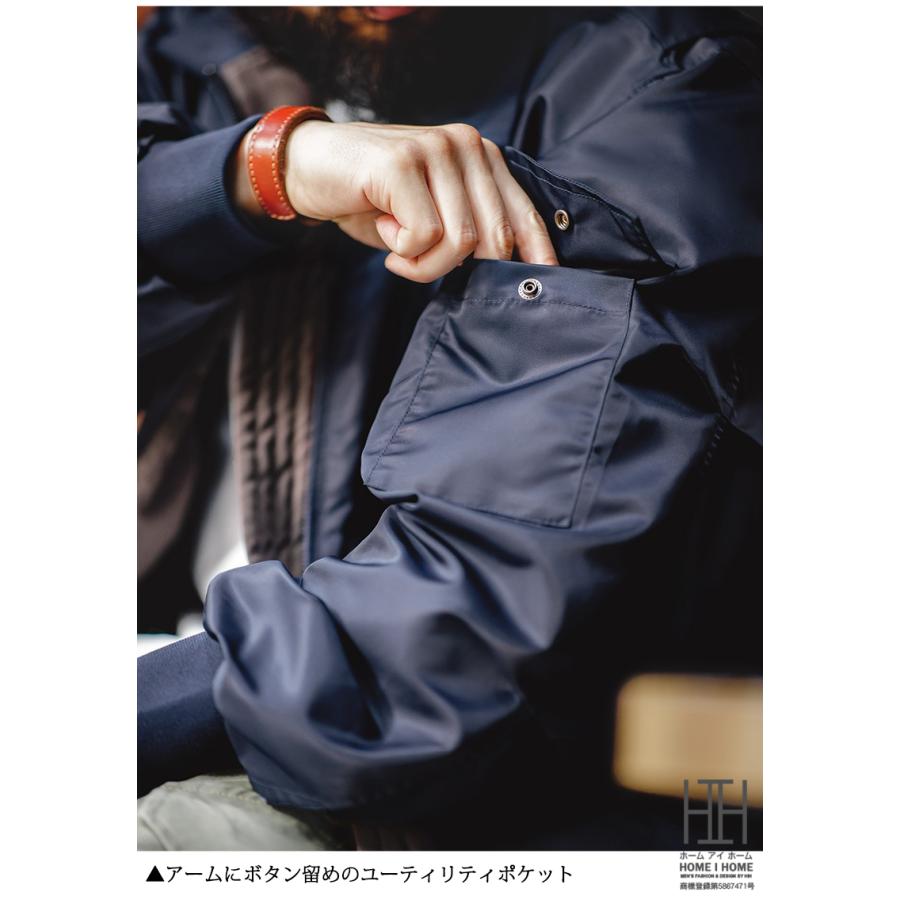 G-8フライトジャケット メンズ 大きいサイズ ma-1 ナイロン おしゃれ G-8（WEP）フライトジャケット モッズコート ミリタリージャケット 防風 ジャンパー | ホームアイホーム | 11