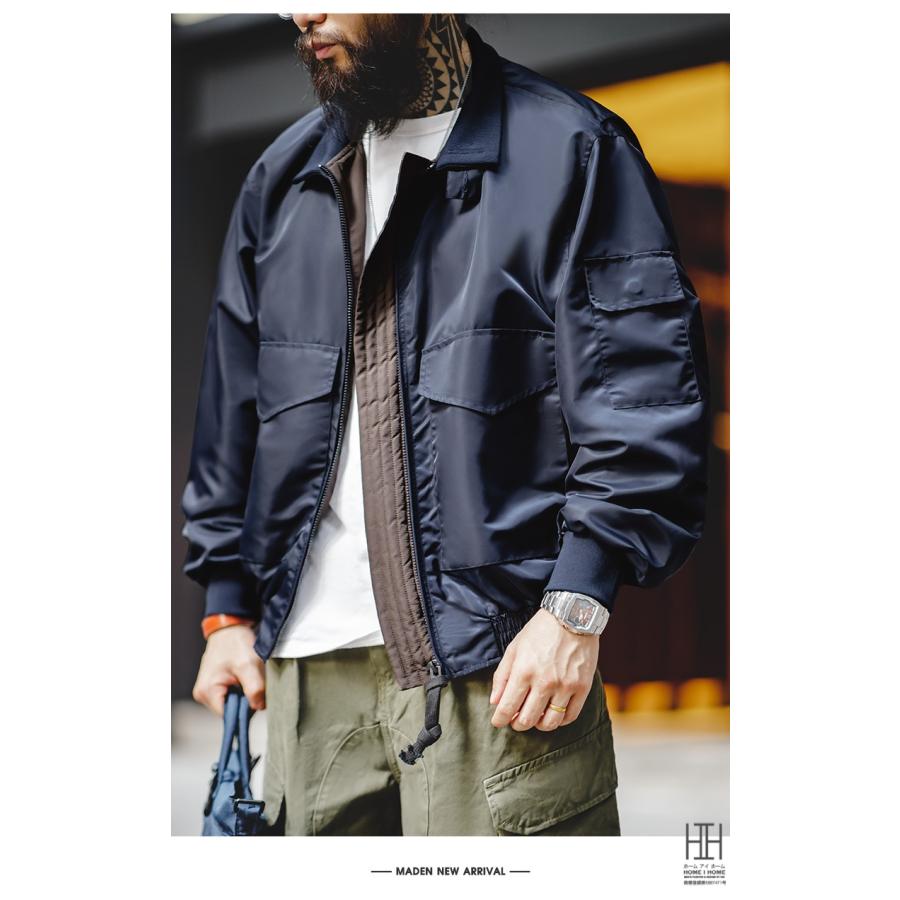 G-8フライトジャケット メンズ 大きいサイズ ma-1 ナイロン おしゃれ G-8（WEP）フライトジャケット モッズコート ミリタリージャケット 防風 ジャンパー | ホームアイホーム | 07