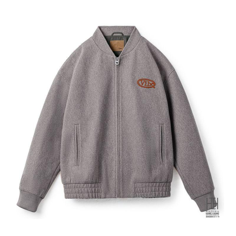 メルトンスタジャン スタジャン メンズ ジャケット スタジアムジャンパー ブルゾン ショート丈 アウター おしゃれ スタジアムジャケット MA-1 MA1 暖かい 防寒 | ホームアイホーム | 18