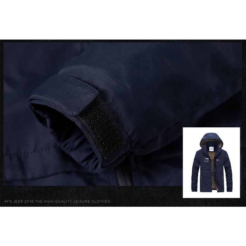 ジップアップパーカー メンズ メッシュ フード取り外せる 通気 保温 防風 アウター マウンテンパーカー | ホームアイホーム | 10