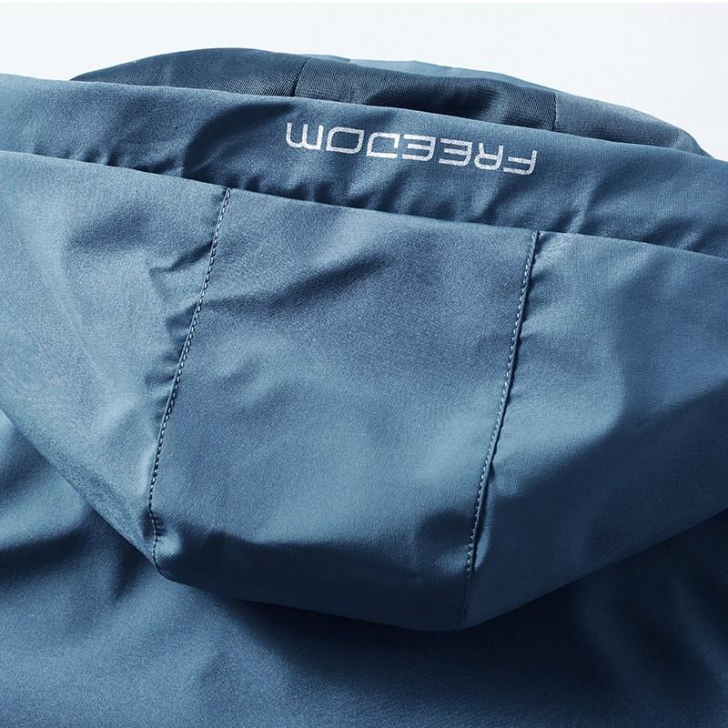 マウンテンパーカー メンズ フード取り外し可能 フード付き 止水ファスナー シンプル マンパー アウトドア | ホームアイホーム | 07