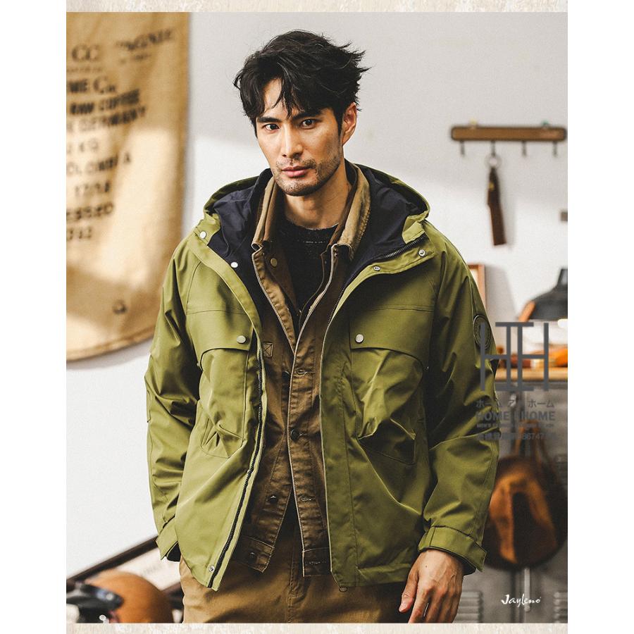 マウンテン マウンテンパーカー ジャケット アウター メンズ アウトドア 防風 撥水 ウインドブレーカー ゴルフウェア 秋冬 春秋 秋服 トレッキング 大きいサイズ | ホームアイホーム | 18