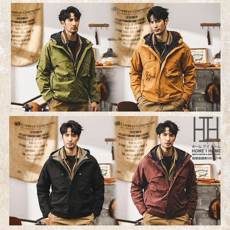 マウンテン マウンテンパーカー ジャケット アウター メンズ アウトドア 防風 撥水 ウインドブレーカー ゴルフウェア 秋冬 春秋 秋服 トレッキング 大きいサイズ | ホームアイホーム | 01