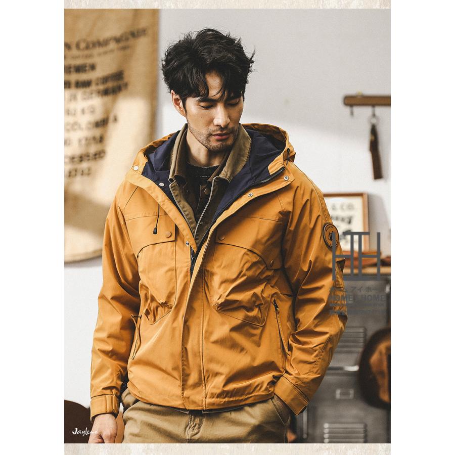 マウンテン マウンテンパーカー ジャケット アウター メンズ アウトドア 防風 撥水 ウインドブレーカー ゴルフウェア 秋冬 春秋 秋服 トレッキング 大きいサイズ | ホームアイホーム | 09