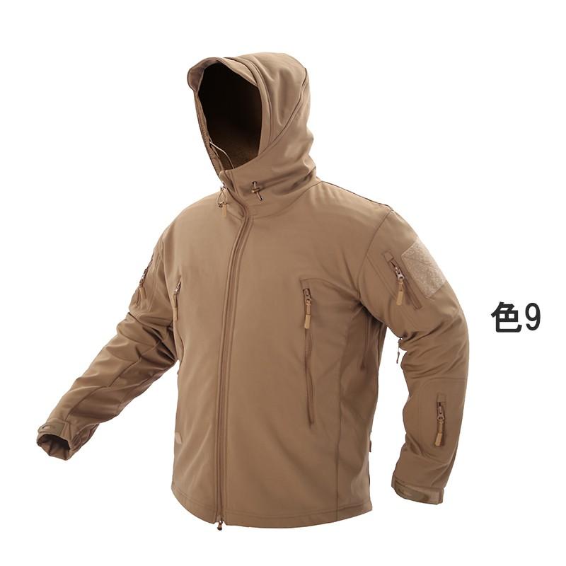 マウンテンジャケット メンズ 迷彩 無地 ミリタリージャケット 12色展開 裏起毛 保温 アウトドア | ホームアイホーム | 16