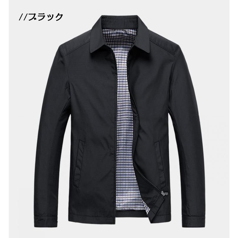 コーチジャケット メンズ 秋冬 無地 防風 ビジネス ジャケット おしゃれ ミリタリー ストリート アウター ライトアウター | ホームアイホーム | 05