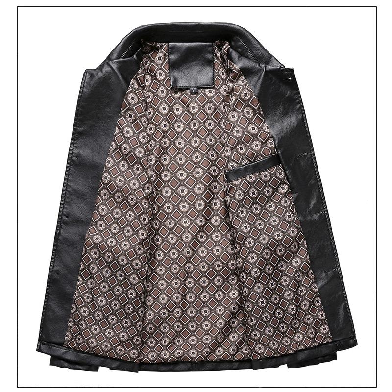 革ジャン メンズ ジャケット PUレザーライダースジャケット 防風 フェイクレザー コート かっこいい ストリート 春 秋 冬 | ホームアイホーム | 08