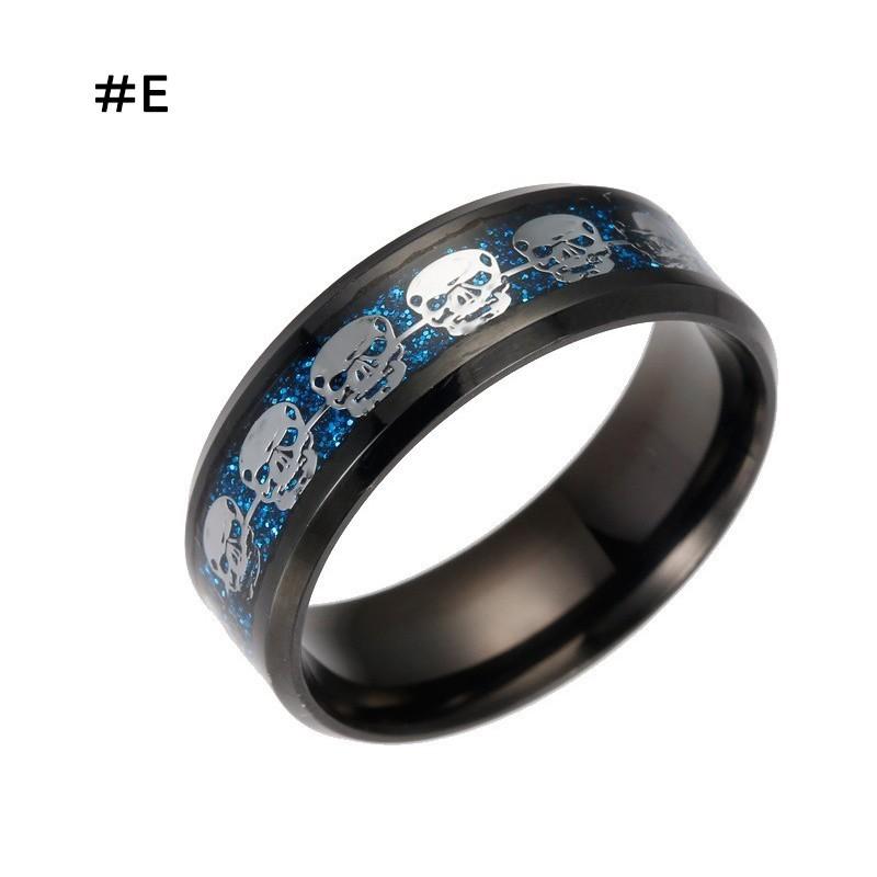 スカル リング メタルリング メンズ シンプル 指輪 アクセサリー ハロウィン | ホームアイホーム | 06