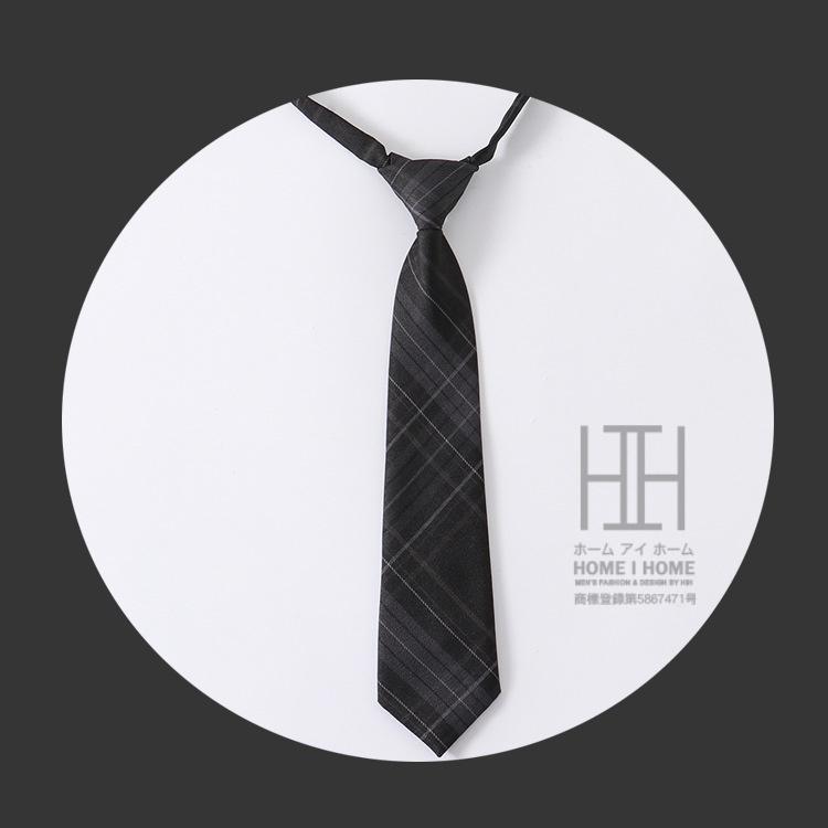 かわいい制服ネクタイ プレタイノット スクール カジュアル用 制服 スクールネクタイ クイック チェック柄 女子高生 高校生 簡単 可愛い ギフト プレゼント | ホームアイホーム