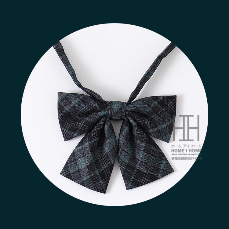 スクールリボン レディース かわいい 制服リボン 制服 女子 クイック チェック柄 女子高生 高校生 簡単 おしゃれ 可愛い ギフト プレゼント 10色展開 学生 | ホームアイホーム