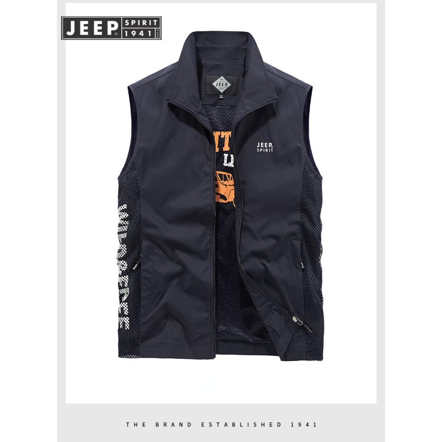 メッシュベスト メンズ 速乾 前開きベスト両サイドメッシュ ジレ スポーツ ポケット付き アウター アクティビティ アウトドア | ホームアイホーム | 17