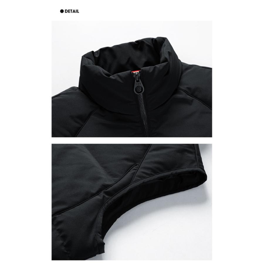 ダウンベスト 中綿ベスト メンズ ベスト 無地 防寒 キルティング 防風 カジュアル シンプル暖か 厚手 秋冬 ジャンパー ブルゾン | ホームアイホーム | 10